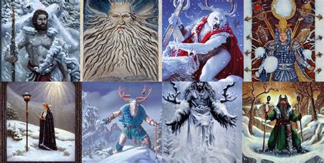 The Winter God and its Connection to the Winter Constellations